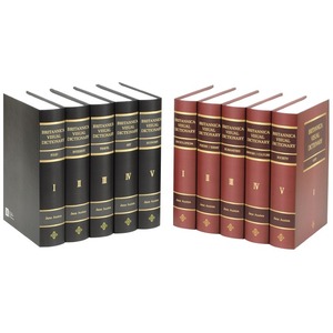 [SC-02] 전문서적 - Britannica 모형책 세트 (총 5권 구성)